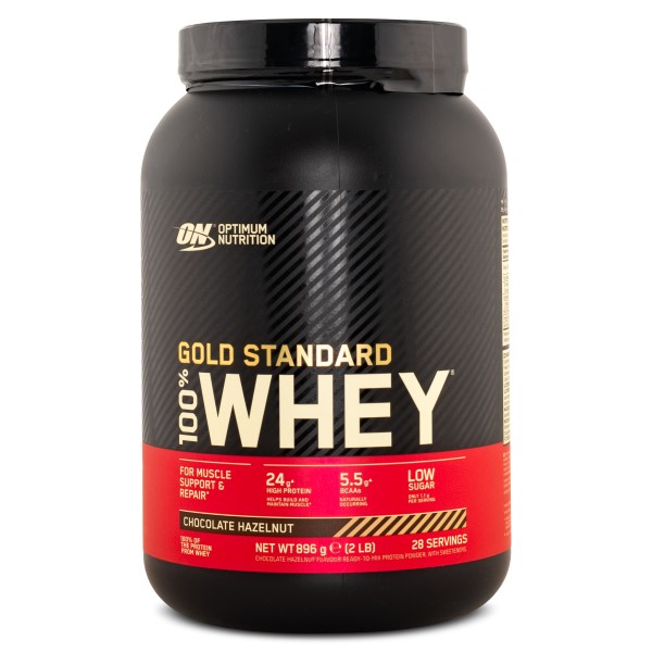 100% Whey Gold Standard, Chocolate Hazelnut, 900 g