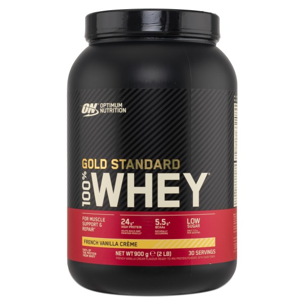 100% Whey Gold Standard, French Vanilla, 900 g