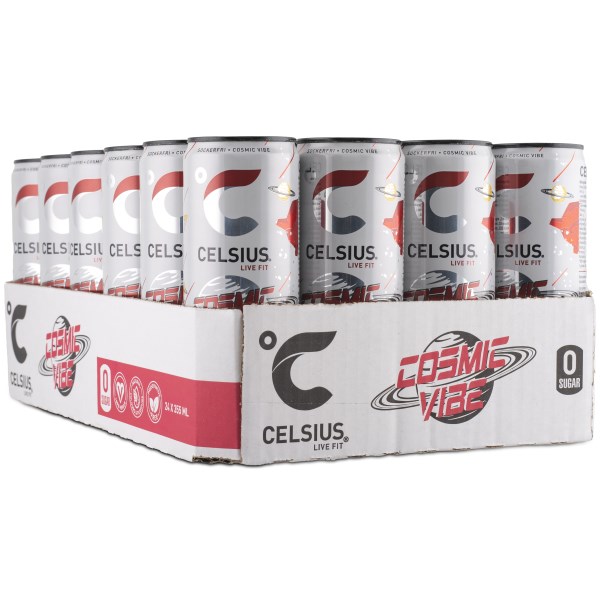 Celsius Energiajuoma, Cosmic Vibe, 24-pack