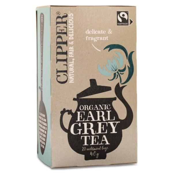 Clipper Tea Earl Grey EKO, 20 pussia