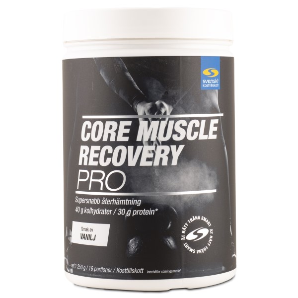 Core Muscle Recovery Pro, Vanilja, 1250 g