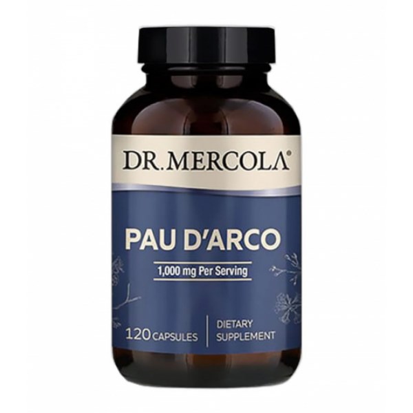 Dr Mercola Pau D arco, 120 kapselia