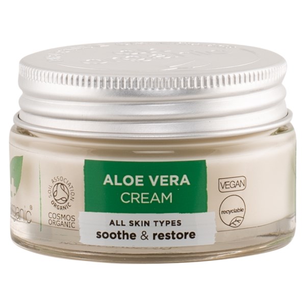 Dr Organic Aloe Vera Cream, 50 ml