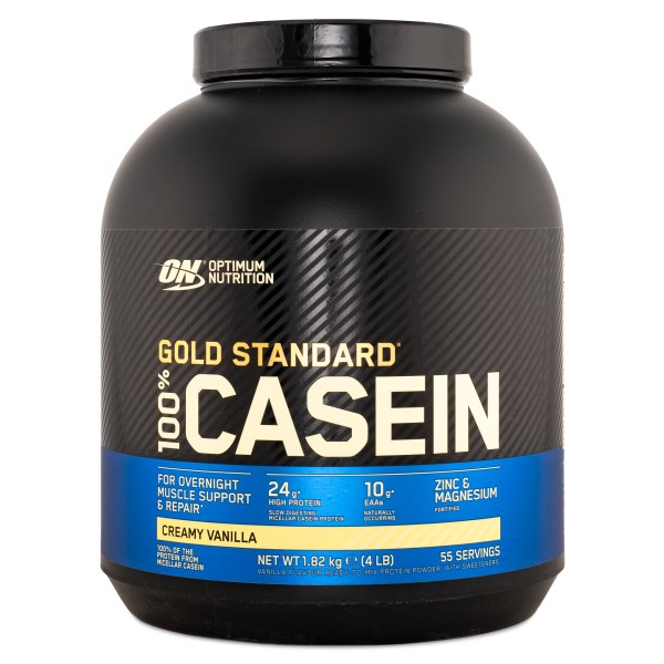 Optimum Nutrition 100% Casein, Creamy Vanilla, 1818 g