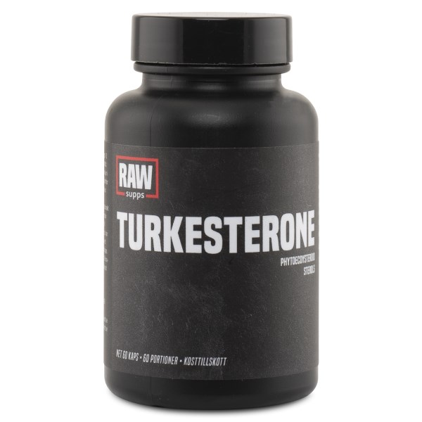 RAW Turkesterone, 60 kapselia