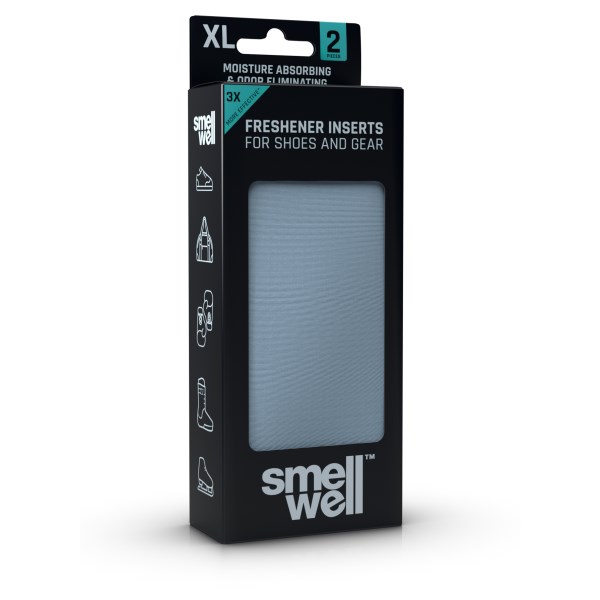 SmellWell XL Hajupussi, 2-pack, Silver Grey