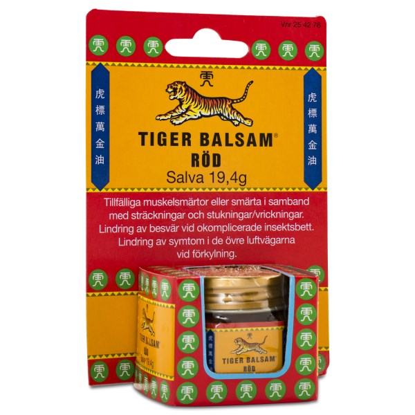 Tiger Balsam Punainen, 19 g